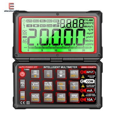 ANENG Auto Repair Multimeter 20000Count Digital AC/DC Voltage/Current NCV Tester