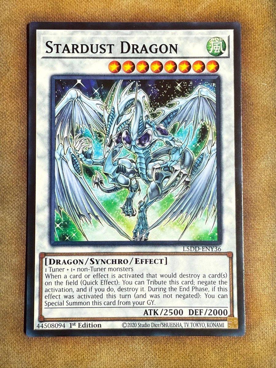 Stardust Dragon Synchro Yu-Gi-Oh! TCG Individual Trading Card