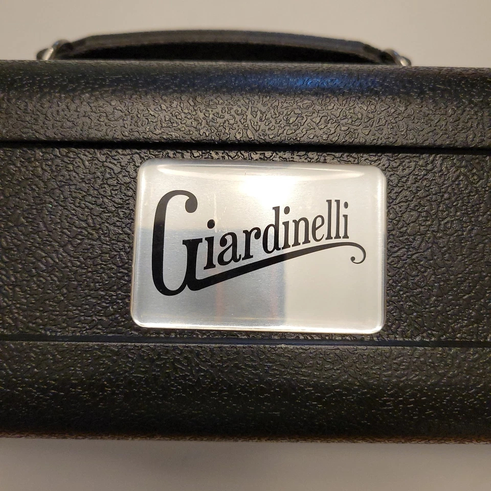 Flauta plateada Giardinelli GFL-300 GFL300 estuche rígido negro probado FL20050316 Foto 3 de 4