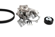 Wasserpumpe + Zahnriemensatz HEPU PK02370 für FORD FOCUS 1 DAW DBW DFW Turnier 4