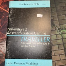 Traveller RPG Lot- Adventure 2, Book 2 and Adventure 9- Old School RPG