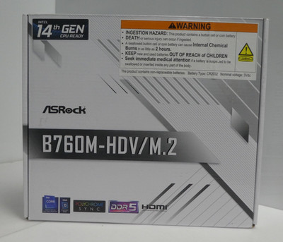 ASRock B760M-HDV/M.2 Motherboard