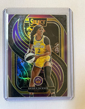 Panini 2024 WNBA Prizm/Select Rickea Jackson Sparks RC 3-Card Lot /149