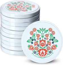 10er Set Schraubdeckel TO82  82mm Folklore &ndash; Twist-Off Ersatzdeckel f&uuml;r 235-900