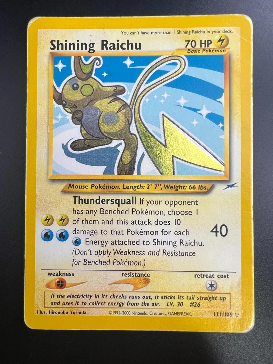 Shining Raichu for sale | eBay