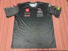 MENS RACE USED ANTRON BROWN NHRA DRAG RACING PIT CREW TEAM SHIRT LARGE 3