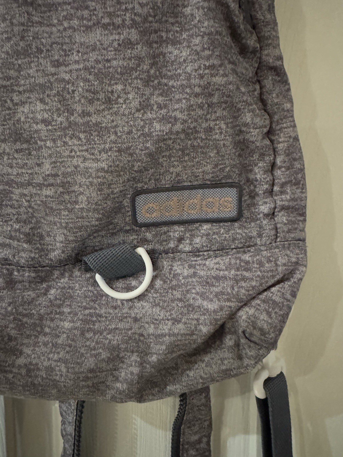 Adidas Essentials Convertible Sling Backpack Gray… - image 2