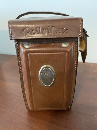 Vintage Rolleiflex Camera Original Case Franke & Heidecke Braunschweig - Picture 11 of 12