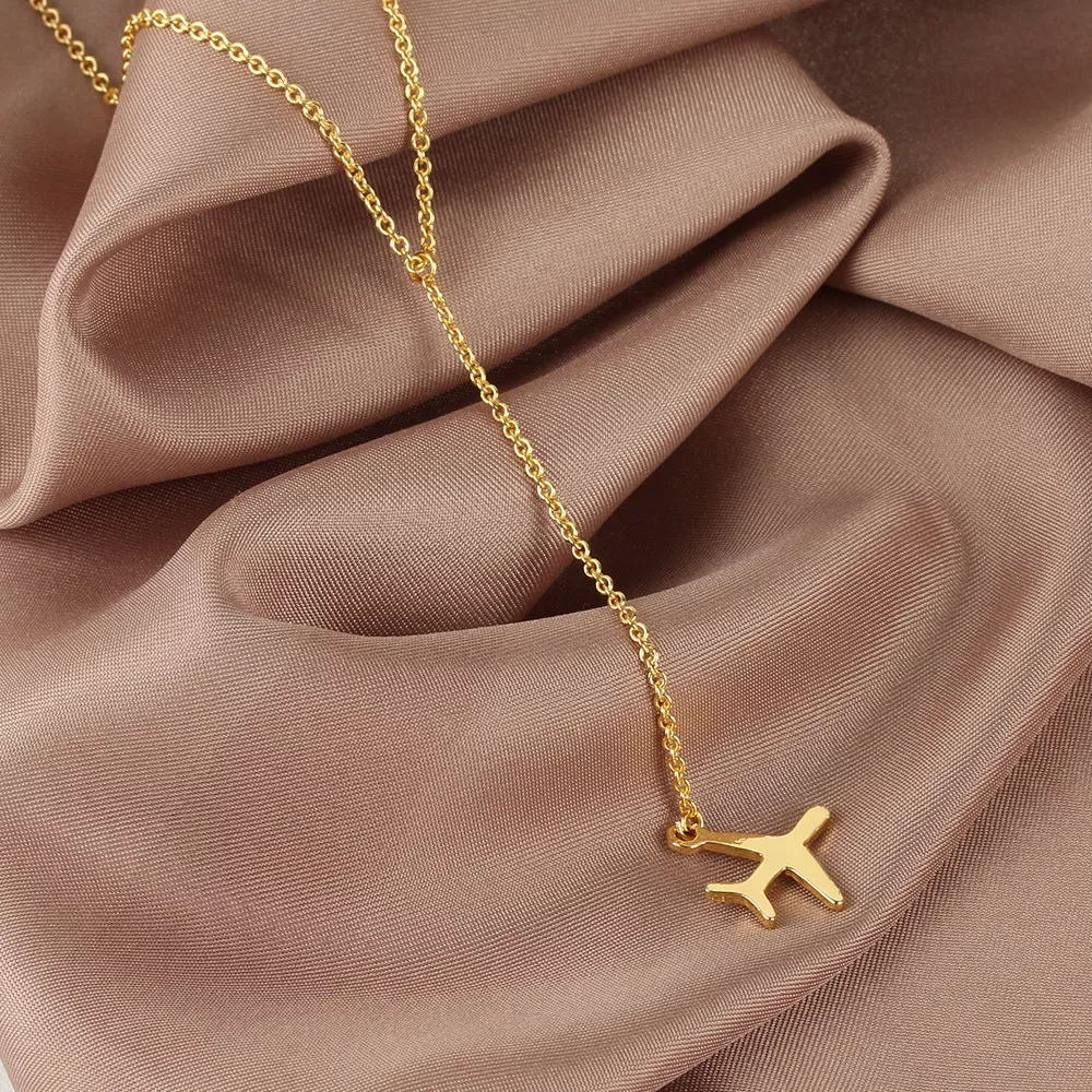 Airplane necklace hotsell