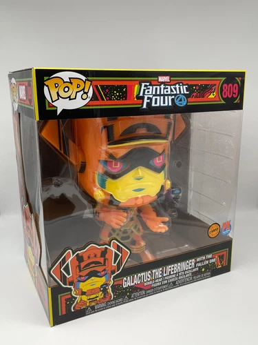 Funko Pop Marvel Fantastic Four Galactus con Silver Surfer Chase 809 PX Exc NUEVO
