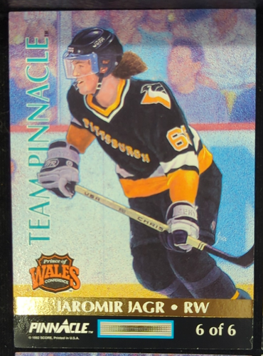 1992-93 Pinnacle Team Pinnacle COMPLETE 92-93 Set**Gretzky, Jagr, Bure, Belfour, - Picture 9 of 19