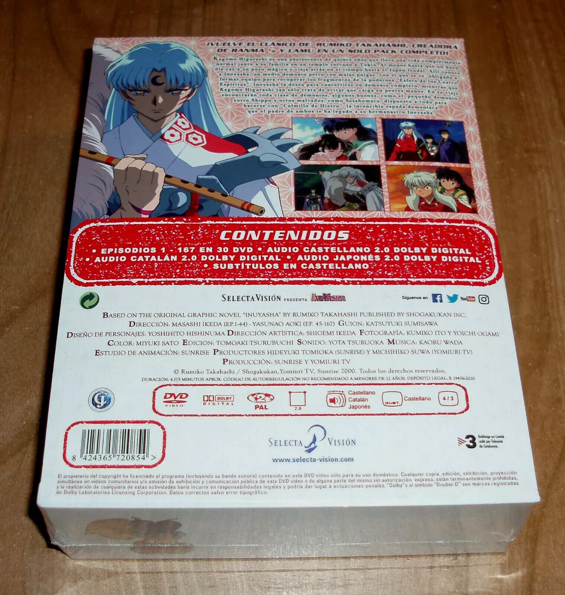 Dvd Série: Inuyasha (2000) 1ª Temporada Completa