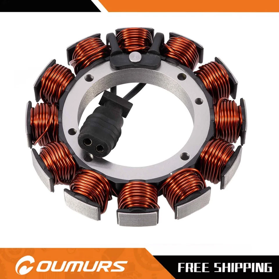 Estator de 32 amperios para Harley Softail Heritage Classic FLSTC Custom FXSTC 1989-1999 Foto 2 de 4