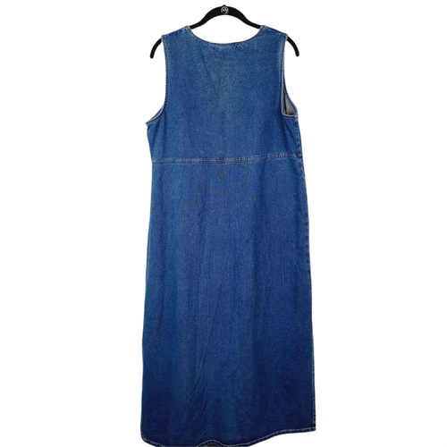 Vintage Faded Glory Denim Jumper Dress 