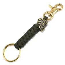 Handmade Keychains Keyrings With Brass Trigger Clasp Key Chain Key Holder