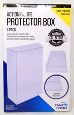 Star Wars Black series Protect Action Figure Protector Trapezoid Box 8 Pack