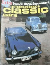 Thoroughbred & Classic Cars - Sept 1980 * Triumph TR2/6 * (C)