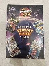ICONIC MYSTERY POKÉMON BOOSTER PACK BOX 1 IN 5 VINTAGE PACK PSA CGC BGS
