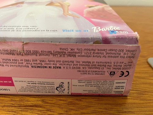 VTG 2000 BARBIE QUINCEANERA 15 DOLL BLONDE - NEW ( damage box ) - Picture 6 of 9