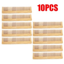 10X Wooden Comb Bamboo Massage Hair Beard Comb Natural Anti-static Hair Brushes