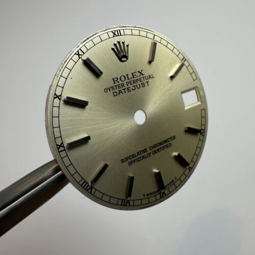 Rolex Datejust 31mm Argent Roman 6827 68274 68279 Cadran - Photo 3 sur 4