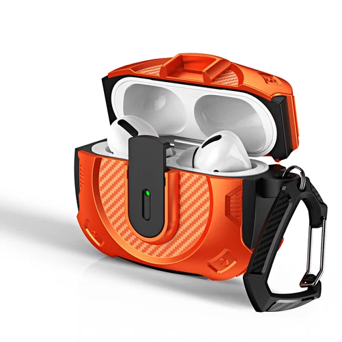 Schutzhülle für Apple Airpods 4 Stoßfest Hülle Case Robust mit Secure Lock - Bild 13 von 24