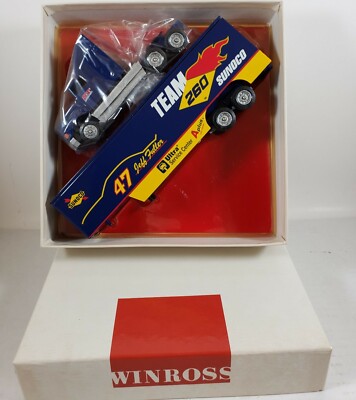 NIB Winross Truck Jeff Fuller Tractor Trailer Team 260 Sunoco Limited #47 Racing