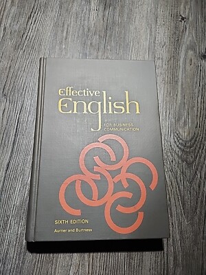 Effective English For Business Communication 6 e Aurner/ Burtness