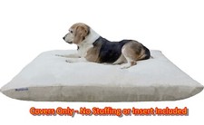 DIY 47"x29" Pet Pillow Strong Cover Case for Large XL Dog Bed Dogbed4less