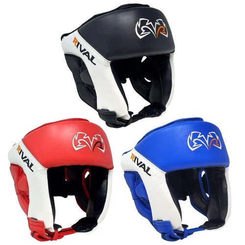 Rival RHGC2 Amateur Competition Boxing Head Guard Training Sparring Head Gear - Foto 1 di 14