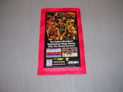 PGA Tour '96 1996 (Genesis GEN) Original Manual, No Game or Box - Picture 2 of 2