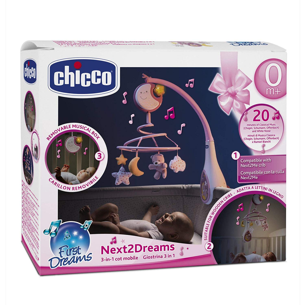 chicco crib mobile