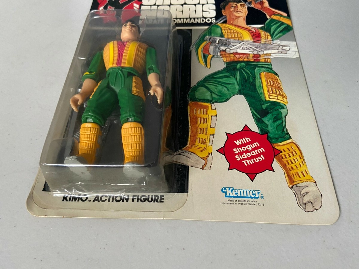 Chuck Norris Karate Kommandos KIMO Figure MOC Sealed Unpunched