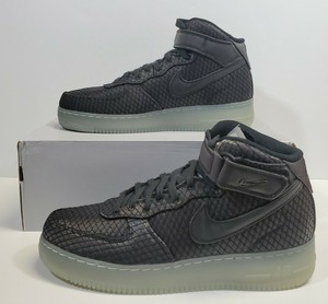 nike air force 1 mid mens silver