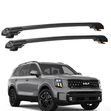 Roof Rack CrossBars for Kia Telluride X-Line X-Pro 2023-2026 Raised Rails 220 LB