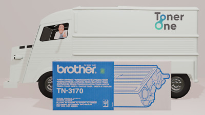 Original High Capacity Brother TN-3170 Tonerkassette - Schwarz