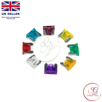 SG CABLETIES Micro Fuses Auto Car Van Toyota Mazda Blade Fuse Fuses