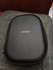 BOSE Black Hard Zippered Headphone Carrying  CASE ONLY  Inner  Back Pocket