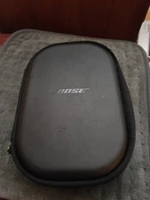 BOSE Black Hard Zippered Headphone Carrying “CASE ONLY” Inner & Back Pocket
