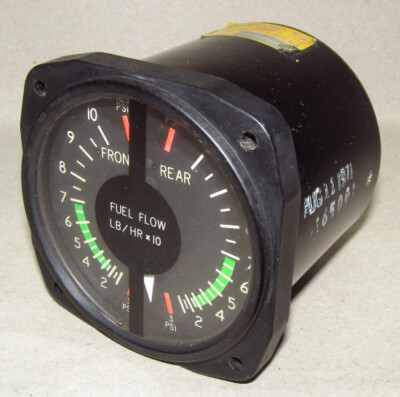 Fuel Flow  United Instruments  / Cessna /   LB/HRx10 PN C662040-0102