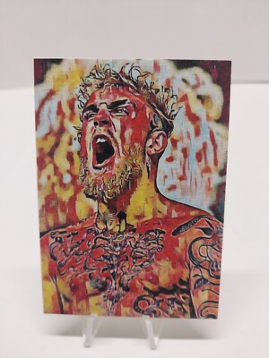  Sketch Card -JAKE PAUL YOUTUBE FIGHTER  1/1 print Aceo art card OOK RARE 