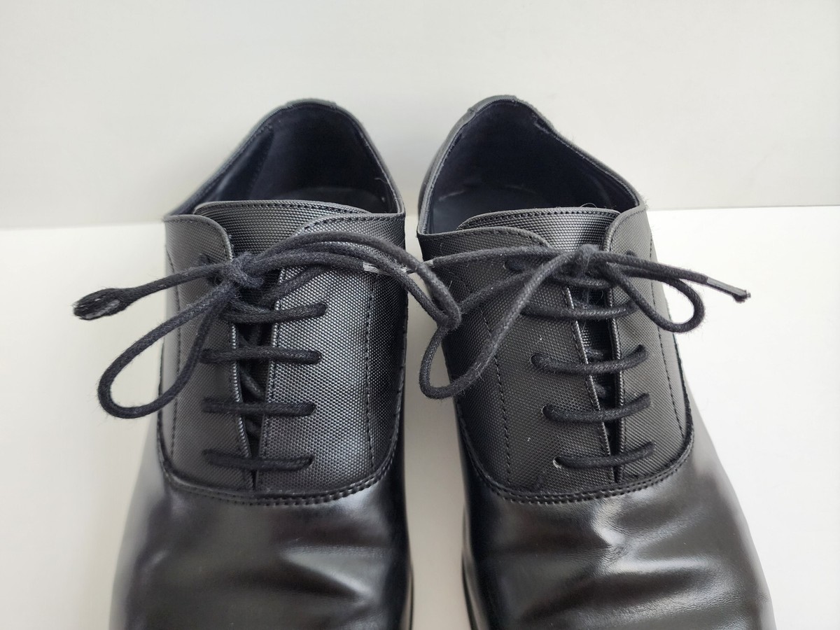 Zara Men\'s Shoes Black Leather Laces With 4 Eyelets Pointed Toe Size 42 il_fullxfull.6978871186_cep3.jpg main image 2