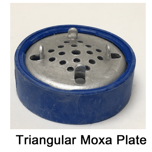 Bongrae Mugwort Wormwood Cone Triangular Holder Plate Device Heater Safety Cap - Picture 5 of 8