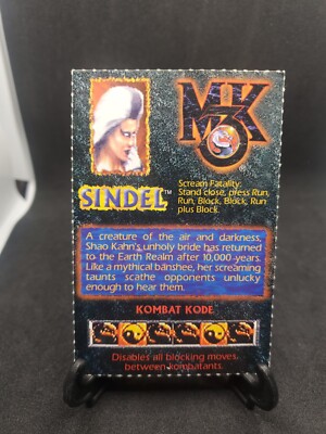 1995 MIDWAY MORTAL KOMBAT 3 MK3 SNES Super Nintendo SINDEL Promo