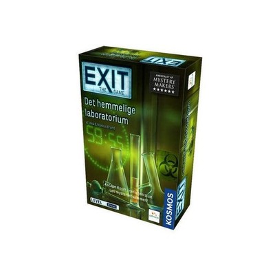 SPILBRÆT Output: The Home Lab - Escape Room Game (Dänisch)