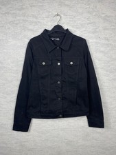 Lee Riders Black Denim Jacket M Vintage Trucker Jacket Streetwear