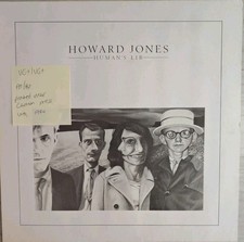 Howard Jones Human's Lib Vinyl Record LP VG+/VG+ WX1 1984