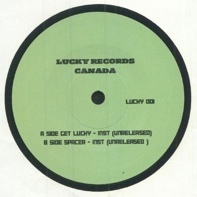 DAFT PUNK/SHELIA & B. DEVOTION Get Lucky/Spacer (Edits) 7'' NEW VINYL unofficial 