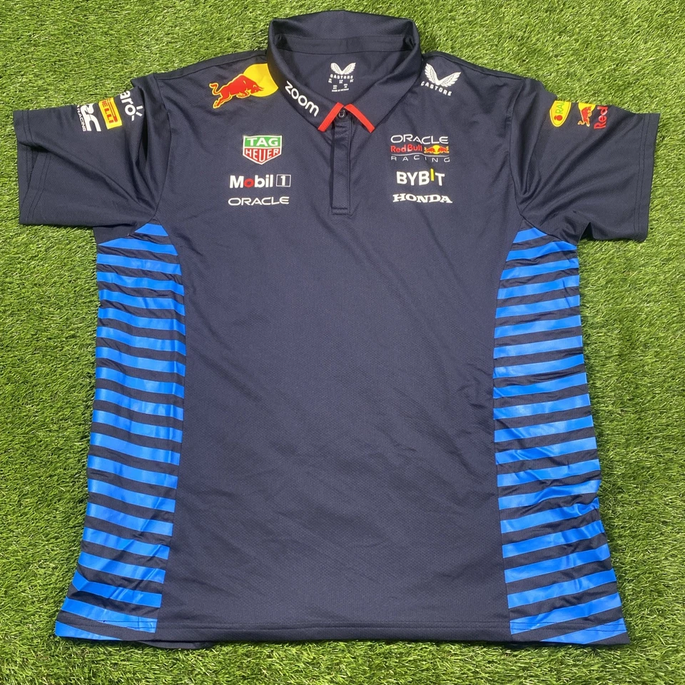 Camiseta Castore Red Bull Racing F1 para hombre 3XL Max Verstappen 2023 Foto 3 de 4