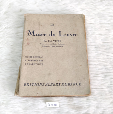 Vintage Louvre Museum Frankreich Paul Vitry Old Führung Buch Von Albert Morance